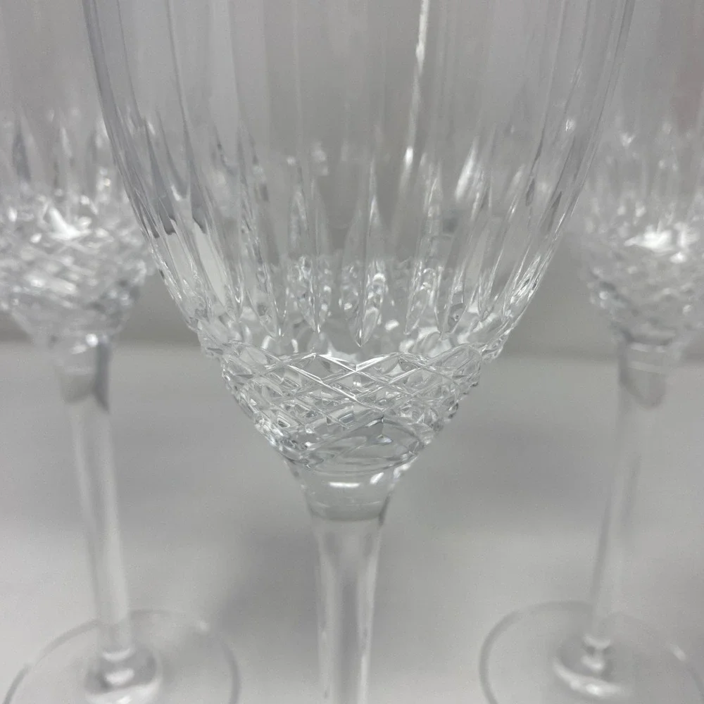 Cristal D'Arques Durand‎ Juliette Wine Glasses Set of 4 8.5